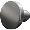 Alpertec Pulsante Alpertec alluminio penna penna notebook maniglia della porta maniglia porta guarnizioni, 8 mm, in alluminio/argento, 40112180 K1