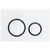 PLACCA DI COMANDO GEBERIT SIGMA 50 ROUND BIANCO E NERO 115.651.SI.1