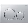 PLACCA DI COMANDO GEBERIT SIGMA 20 ROUND CROMO SATINATO 115.882.JQ.1