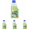 Rhütten Lavavetri Concentrato, per Vaschette Tergicristallo Auto, Profumato alla Mela, da Diluire con Acqua, Estivo, 250ml (Confezione da 4)