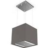 FABER Cappa aspirante a isola SOFT CUBE GRIGIO LONDRA - 345.0607.589, Grigio