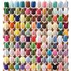 Simthread - Filo da ricamo in poliestere per macchina da cucire, 120 colori 1000 m, per Babylock / Janome / Singer