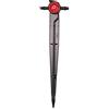 S&M - Gocciolatoio con picchetto autocompensato interlinea 2 l/h-5 unità, Rosso