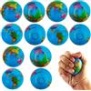 Meanju Palline Antistress 12 pezzi, Stress Ball Globe, Palla Crumple Anti Stress Toy Balls, Giocattoli Antistress, Palloni da Calcio Piccoli, Palline Antistress per Bambini e Adulti