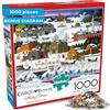 Buffalo Games - Charles Wysocki - Hickory Haven Canal - Puzzle da 1000 pezzi per adulti - Puzzle impegnativo perfetto per serate di gioco - Dimensioni finite 26,75 x 19,75