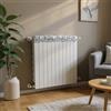 l&j Copritermosifone in stoffa elasticizzato copricalorifero regolabile lavabile cover copri termosifone icotone cattura polvere estensibile universale con filtro anti smog (BIANCO N 2 30-60 CM)
