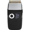 Brrnoo Rifinitore per Capelli Calvi e Rasoio per Barba 2 in 1 con Rete di Coltelli Geometrica in Metallo, Schermo LCD, Indolore, Basso Rumore, Ricarica USB, Tempo di Utilizzo 2 Ore
