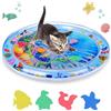 Hebterrka Sensorik - Tappetino da gioco per gatti, gatti ispessiti e giocattoli per cani, giocattolo interattivo, tappetino per sensori d'acqua, tappetino refrigerante