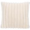 HoaaiGo Federe Cuscini Divano, 45 x 45 cm Copri per Cuscino Decorativo, Copricuscini da Esterno Schienale, Federe per Cuscino in Morbida Pelliccia Sintetica, per Divano Letto Decorazione per la Casa (Bianco)