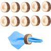 Spldsun 10 Pezzi Anelli per tovaglioli da, Fibbie per portatovaglioli in, per Feste Natalizie, Accessori per la Decorazione della tavola di Tutti i Giorni