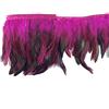 Sowder Passamontagna con frange, larghezza 12,7-17,8 cm, ca. 4,5 m, fucsia