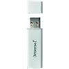 Intenso Alu Line - Chiavetta USB da 4GB - Pendrive USB 2.0, Argento