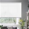 STOR PLANET | Tende Filtranti Transparenti CALM, Tenda a rullo per Interni, Tende per Cucina, Soggiorno, Camera da letto. Per Finestra e Porta, Installazione Facile |Bianco Neve, 80x180cm