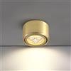 BFFGKGL Faretto da soffitto a LED per Camera da Letto in Ottone Faretto da Incasso a Superficie Faretto d'accento orientabile a 45° Apparecchio per corridoio Cucina Soggiorno Faretto direzionale Sala