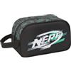 Safta Nerf Game - Borsa per scuola per bambini media con manico, borsa per bambini, adattabile al carrello, facile da pulire, comoda e versatile, qualità e resistenza, 26 x 12 x 15 cm, Nero, M,