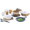 KidKraft- Set Giocattolo da 27 Pezzi con Utensili da Cucina, Piatti Inclusi Acce