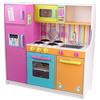 KidKraft 53100 Cucina giocattolo in legno per bambini Deluxe Big and Bright con