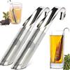 JRYGAC 2 Pezzi Durevole Filtro da Tè, Infusore Filtro per Tisane, Infusore per Tisane, Infusore Tè a Forma di Pipa, Filtro te Infusione, Acciaio Inox Infusore per Teiere, Tazze e Bottiglie di Tè