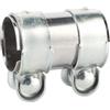 Scarico Doppio Morsetto Connettore - 40x90mm - Per Renault Captur I (J5