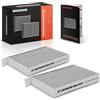 Frankberg 2x Filtro Aria Cabina Filtro Abitacolo Dietro il vano portaoggetti Compatibile con Agila (B) H08 Splash EX Compatta Replace# 93194847,4710210