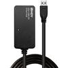 Lindy Cable EXTENSIOR Activo PRO USB 3.0, con HUB