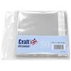 Craft UK Limited Craft UK 1019 - 50 sacchetti di cellophane 10,2 x 10,2 cm, 50 Pezzi