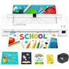 BAYGE Plastificatrice, plastificatrice A3 con taglierina incorporata, Laminatrice a Caldo e a Freddo con A3 A4 A5 A6 Pouches per scuola, ufficio e casa, menù di ristoranti