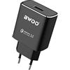BWOO Alimentatore da Parete USB Tecnologia QUALCOMM Fast Charge 3A Caricatore da Muro 220V CDA48