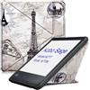 HAIEHAEYXZ Custodia per Kobo Sage Modello: N777/N778K (versione 2021) 8 pollici E-Reader TPU Transformers Cover per Kobo Sage Ultra Sottile Folio Stand Custodia in pelle PU leggera con Auto Sleep/Wake (FGTT)