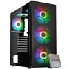 EMCA4 Computer Gaming PC Assemblato Fisso Ryzen 7 8700G - Radeon 780M 12c - SSD M.2 1TB nvme Gen4 - Ram 32GB DDR5 6000mhz EXPO - RGB - Windows 11