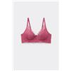 Tezenis Reggiseno Super Push-up In Pizzo Riciclato Malibù Donna Rosa