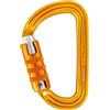 Petzl M39A TL NEW Sm'D Moschettone Asimmetrico Ultra-Leggero, Triact-Lock, Giallo