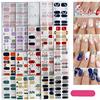 BOELLRUNO 20 fogli 280 pezzi 3D Adesivo per Unghie Adesivi per Nail Art Unghie Nail Stickers + 1 pz Lima per Unghie Decorazione Unghie Fai da Te Arte Unghie Autoadesivi (280 pezzi adesivi unghie)