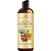Handcraft Blends USDA Olio di Jojoba Biologico - Pressato a freddo 236 ml - 100% puro e naturale - Olio vettore di qualità premium per pelle e capelli - Capelli e corpo - Massaggio - Senza esano