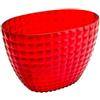 Avilia Secchiello Rinfrescatore Elegante per 2 Bottiglie di Bollicine o Vino Bianco - Design Ovale con Bordo Senza Smerlatura per Festeggiamenti Indimenticabili e Cene Raffinate