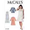 Mc Call McCall' s Patterns 7408 ZZ Casacca e Abiti da Cucito, Tessuto, Multicolore, Taglie Grandi - 2 x -Large
