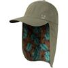 TOP-EX XL/XXL Cappellino da baseball impermeabile da uomo con aletta per il collo, protezione UV, cappello da sole da donna, pieghevole, cappello estivo Safari, per escursioni, outdoor, traspirante,