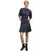 Motivi: Vestito Satin in Fantasia con Pietre Crystal Nero. 38 Stagione Autunno Inverno 2024