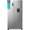 Gorenje NRR 9185 EAXLWD Side by Side Frigorifero Frigorifero, Made in Europe, EEK E, NoFrostPlus, Compressore Inverter Crisp Zone, ConvertActive Zone, FastFreeze, 178,6 cm, Acciaio Inox