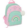 safta GLOWLAB AMAZING - Mini zaino per uso quotidiano, ideale per bambini di diverse età, comodo e versatile, qualità e resistenza, 25 x 13 x 30 cm, multicolore, M, Casual