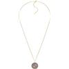 Fossil Collana da donna in argento sterling con chiusura a moschettone, Viola