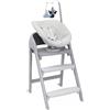 Chicco Crescendo Lite con Sdraietta, Sedia Evolutiva con Sdraietta Neonati Reclinabile, Seggiolone 6-36 Mesi, Sedia Bambino 36 Mesi-40 kg, Sedia Adulto Fino a 99 Anni, Poggiapiedi Incluso, Compatto