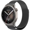 PaceBid 22mm Metallo Cinturino per Amazfit Balance 3/2/Ultra,Cheetah2 Ultra | Acciaio Inossidabile in Metallo Magnetico Cinturino di Ricambio per Amazfit Balance/Bip 6/Bip5/Bip Max, Nero