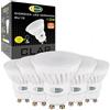 CLAR - Lampadine LED GU10 10W, Luce Calda 3000K (Pack 5)