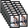 HORLIMER Cornice 15x20,Cornici Foto in MDF 15 Pezzi,Nero