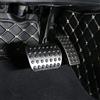 METYOUCAR 2 pezzi in acciaio inossidabile Pedale del freno per auto a gas per classe A W176, classe B W246, CLA C117, GLS, GLE W166, ML, classe R W251 Accessori
