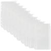 AMZFUK 10 Pezzi Tasche Per Raccoglitori A6, 6 Fori Raccoglitore Sacchetto In Plastica Con Cerniera, Con Chiusura Lampo, Impermeabili, Per Raccoglitori A6, Quaderni, Foto, Fattura, Carte