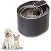 PARENCE.- Distributore automatico d'acqua per cani e gatti - Fontana silenziosa con filtro incluso - Flusso d'acqua uniforme - 3L