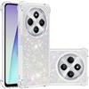 Generic Cover per Xiaomi Redmi 14C, Glitter Bling Clear Liquido Custodia TPU Silicone Morbido Brillantini Quicksand Antiurto TPU Silicone Protettivo Case Cover per Xiaomi Redmi 14C, L6