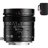 TTartisan 50mm F1.4 obiettivo Tilt, compatibile con fotocamere mirrorless Sony E-mount full frame Alpha a7 a7II a7III a7R a7RII a7RIII a7RIV a7S a7SII a9 a7C